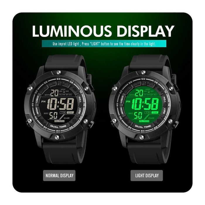 Waterproof Digital Army Style Wrist Watch