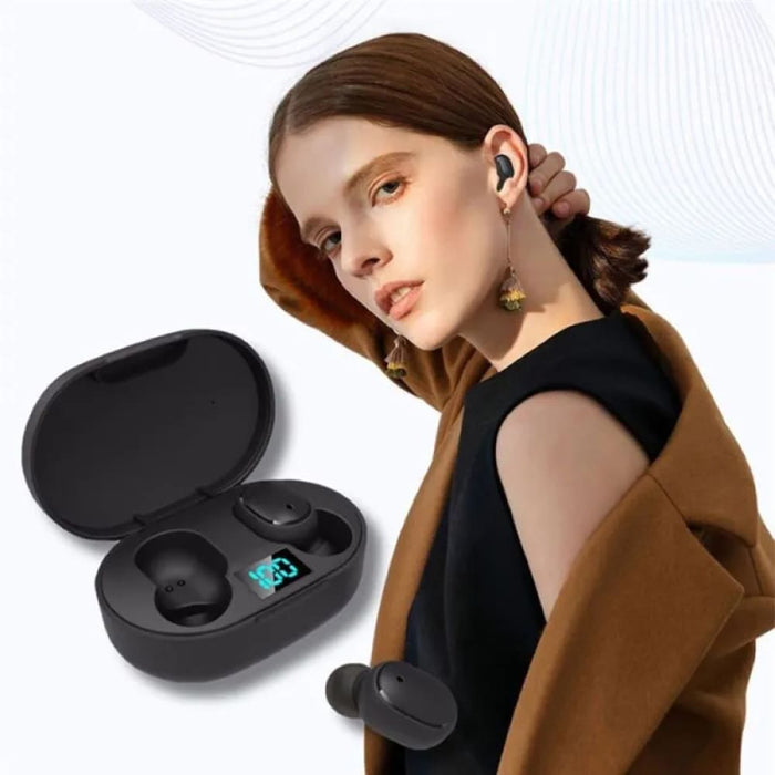 Waterproof E6s Tws Bluetooth Headset With Mic And Led Noise