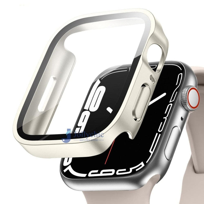 Waterproof Edge Protecting Tempered Glass For Apple Iwatch