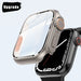 Waterproof Edge Protecting Tempered Glass For Apple Iwatch