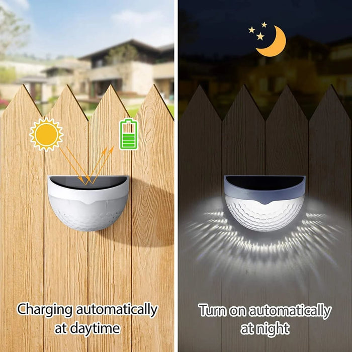 Waterproof Led Solar Wall Decorative Fence Lights