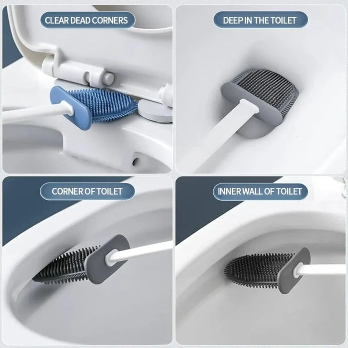 Waterproof Long Handled Toilet Brush Holder