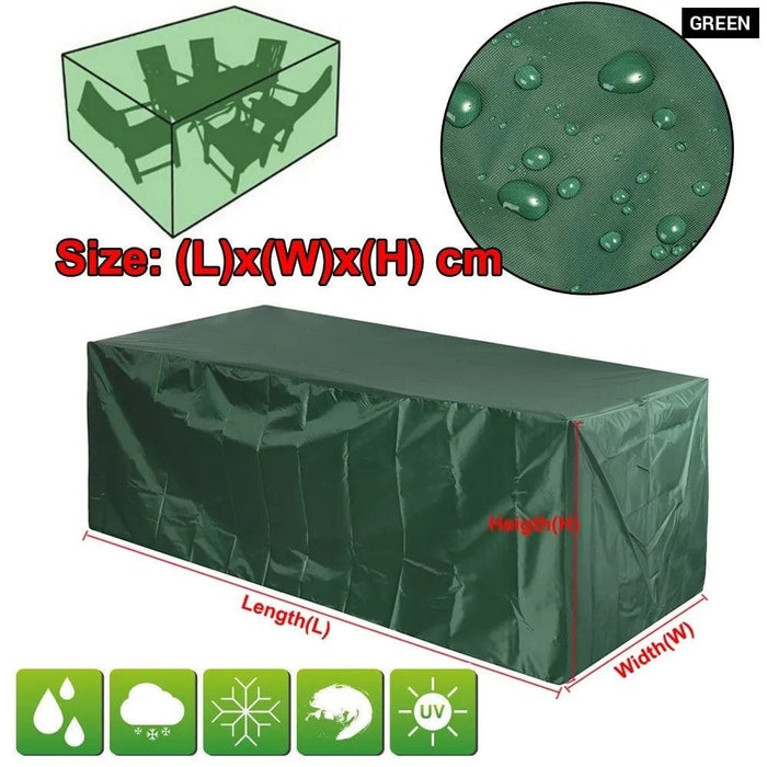 Waterproof Outdoor Patio Garden Furniture Covers 210d Rain