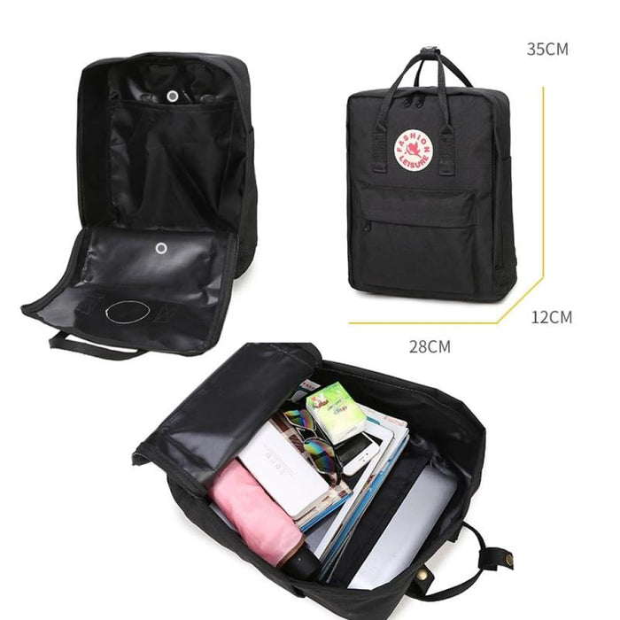 Waterproof Oxford School Backpack For Students