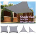 Waterproof Polyester Square Rectangle Shade Sail Garden