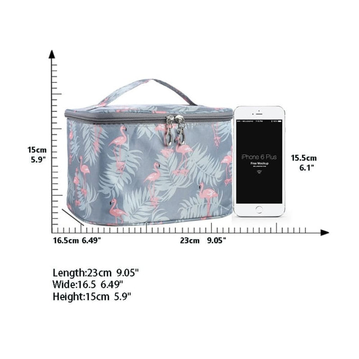 Waterproof Portable Women Makeup Bag High Capacity