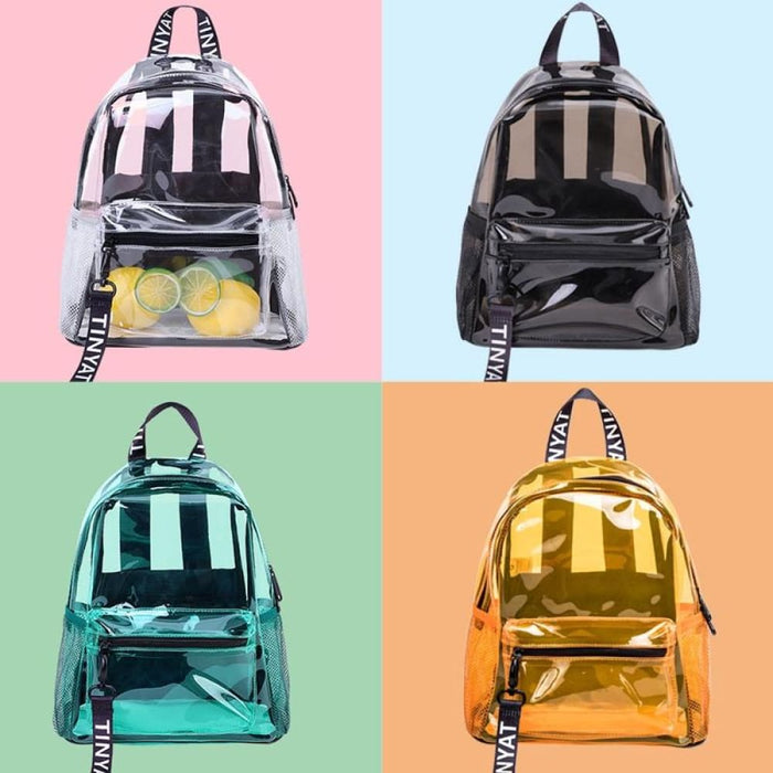 Waterproof Pvc Backpack For Ladies