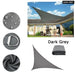 Waterproof Sun Shelter Triangle Sunshade Protection Outdoor