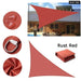 Waterproof Sun Shelter Triangle Sunshade Protection Outdoor