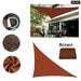 Waterproof Sun Shelter Triangle Sunshade Protection Outdoor