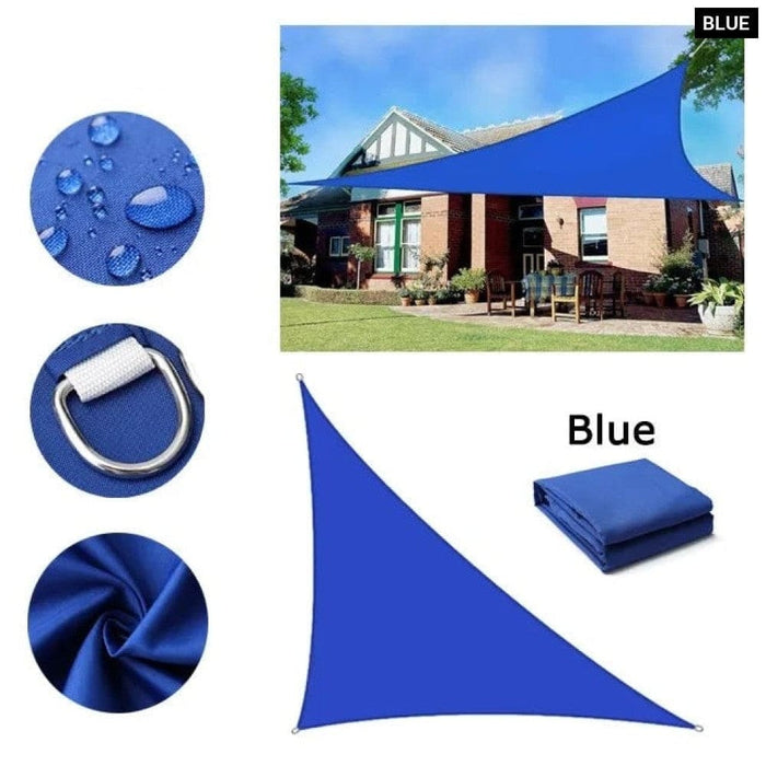 Waterproof Sun Shelter Triangle Sunshade Protection Outdoor