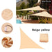 Waterproof Sun Shelter Triangle Sunshade Protection Outdoor