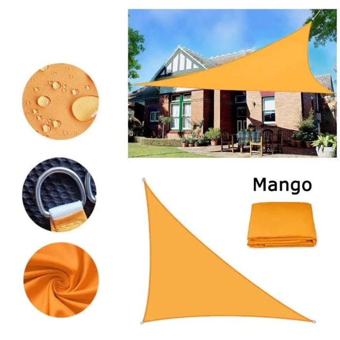 Waterproof Sun Shelter Triangle Sunshade Protection Outdoor