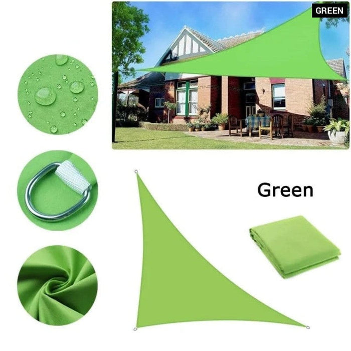 Waterproof Sun Shelter Triangle Sunshade Protection Outdoor