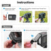 Waterproof Side Cover For Gopro Hero11 /hero10 /9 Easy