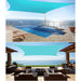 Waterproof Skyblue Square Rectangle Shade Sail Garden