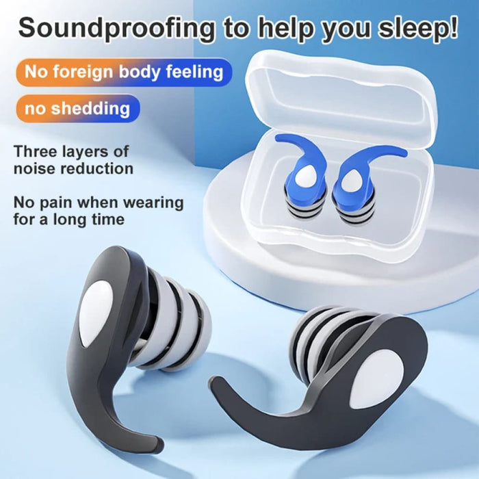 Waterproof Sleeping Earplugs For Noise Reduction