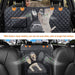 Waterproof Storage Pockets Dog Seat Cover Mesh Visual