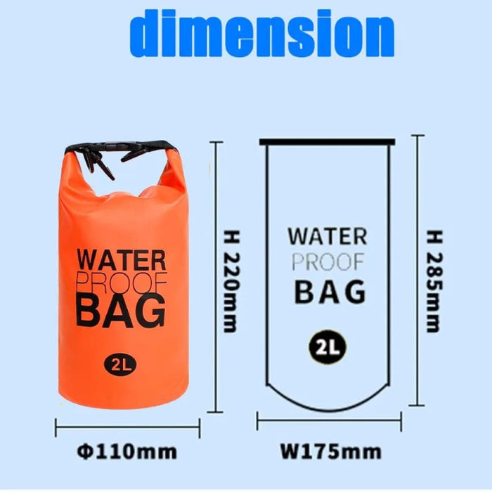 Waterproof Dry Storage Swimming Hiking Diving Compression