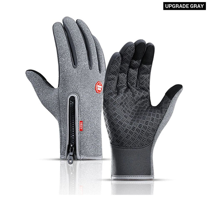 Waterproof Touch Screen Winter Cycling Gloves