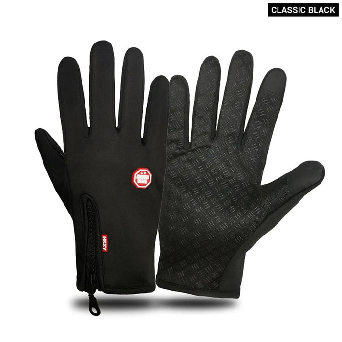 Waterproof Touch Screen Winter Cycling Gloves