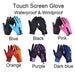 Waterproof Touchscreen Winter Gloves