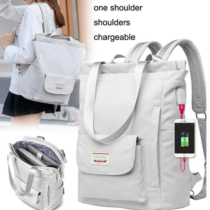 Waterproof Usb Laptop Backpack Medium