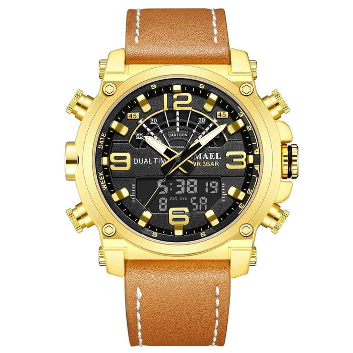 30m Waterproof Wristwatches With Digital Display