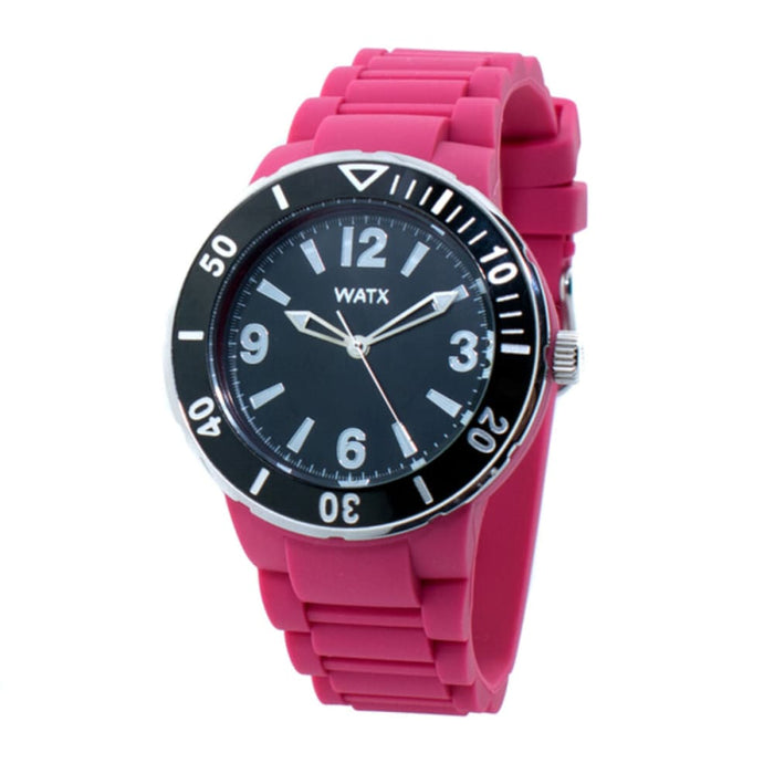 Watx & Colors Rwa1300-c1521 Ladies Quartz Watch Black 45mm