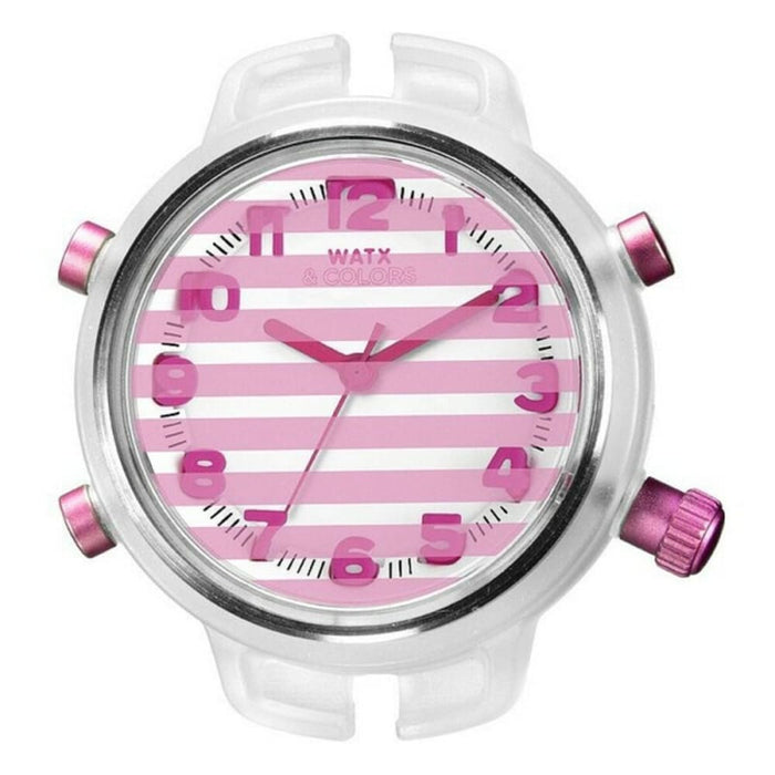 Watx & Colors Rwa1558 Ladies Quartz Watch Pink 38mm