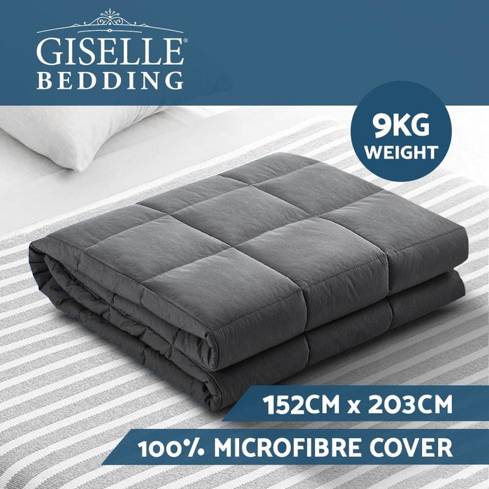 Weighted Blanket Adult 9kg Heavy Gravity Blankets