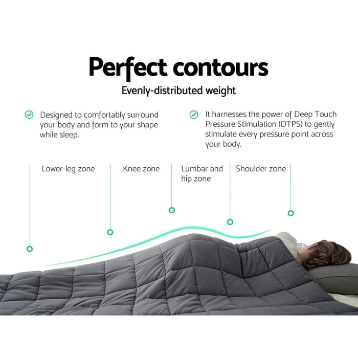 Weighted Blanket Adult 9kg Heavy Gravity Blankets