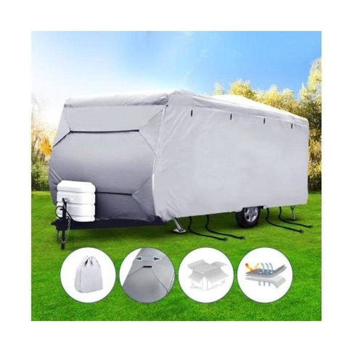 Weisshorn 14-16ft Caravan Cover Campervan 4 Layer Uv Water