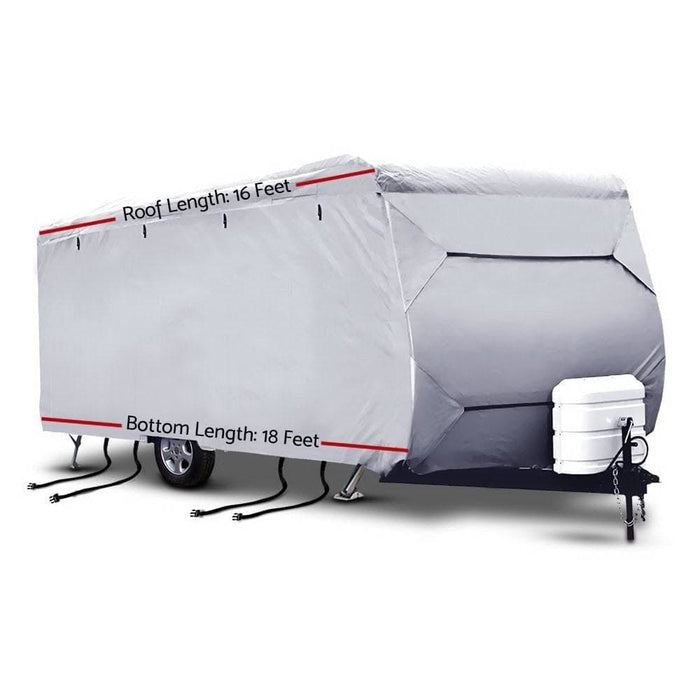 Weisshorn 16-18ft Caravan Cover Campervan 4 Layer Uv Water