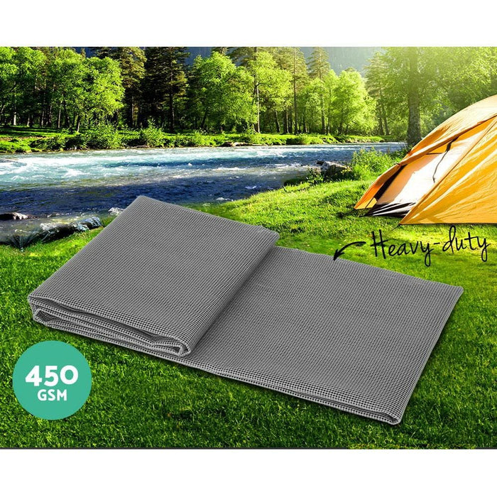 Weisshorn 4 x 2.5m Annex Floor Mat - Grey