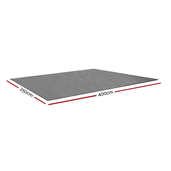 Weisshorn 4 x 2.5m Annex Floor Mat - Grey