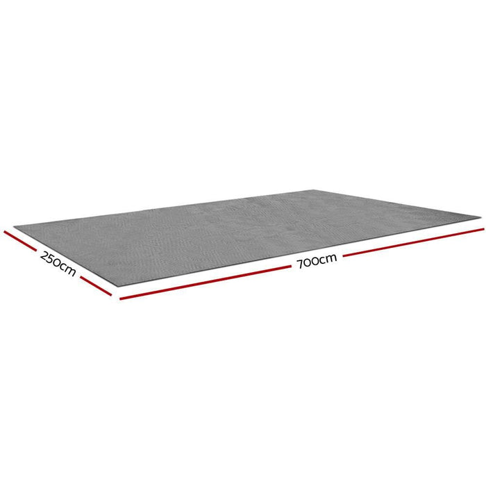 Weisshorn 7 x 2.5m Annex Floor Mat - Grey