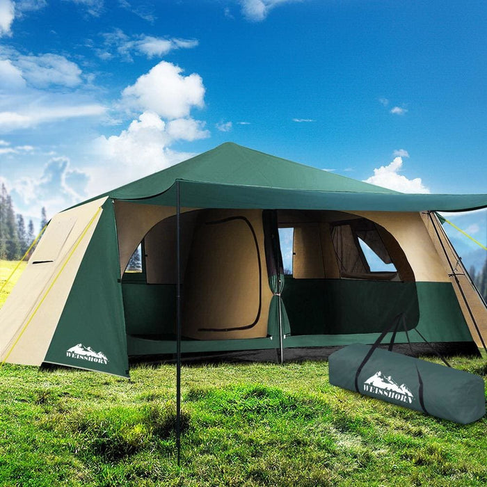 Weisshorn Instant Up Camping Tent 8 Person Pop Tents Family