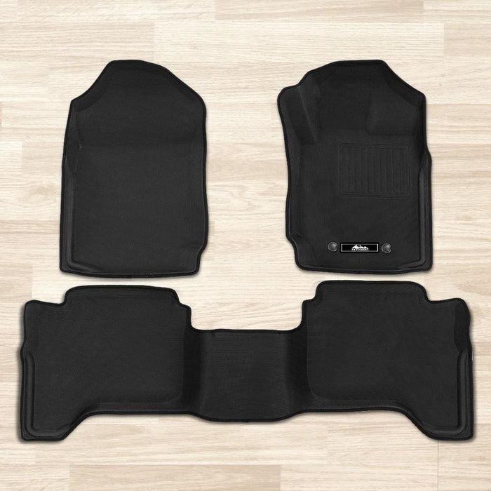 Weisshorn Mazda Bt50 Car Floor Mats Dual Crew Cab 2012