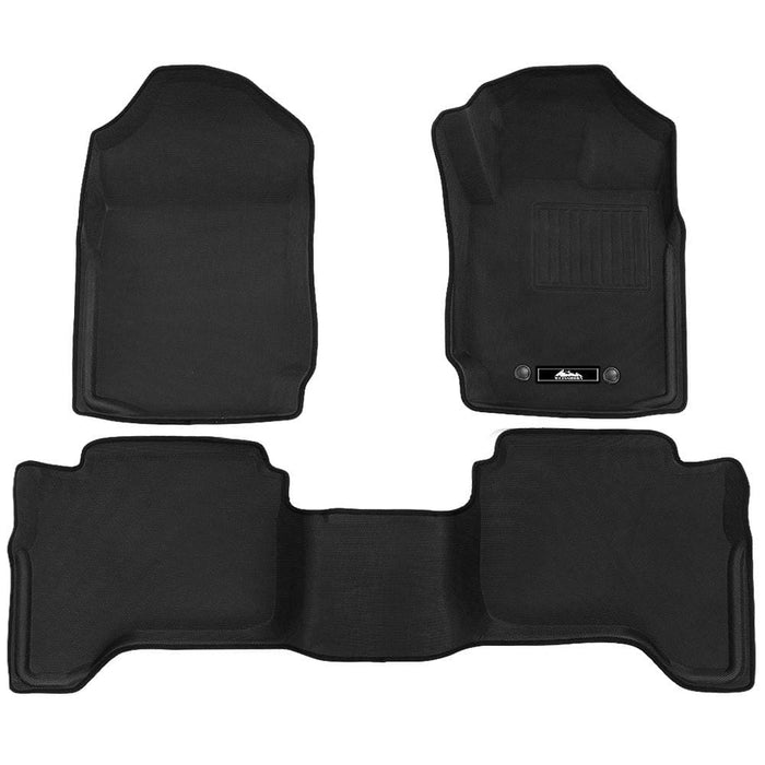 Weisshorn Mazda Bt50 Car Floor Mats Dual Crew Cab 2012