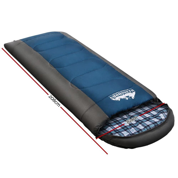 Weisshorn Sleeping Bag Bags Single Camping Hiking -20°c