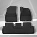 Weisshorn Tesla Model 3 Car Rubber Floor Mats Front & Rear