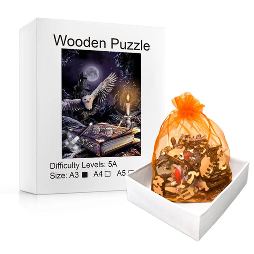 Western Mysterious Eagle Wooden Puzzle