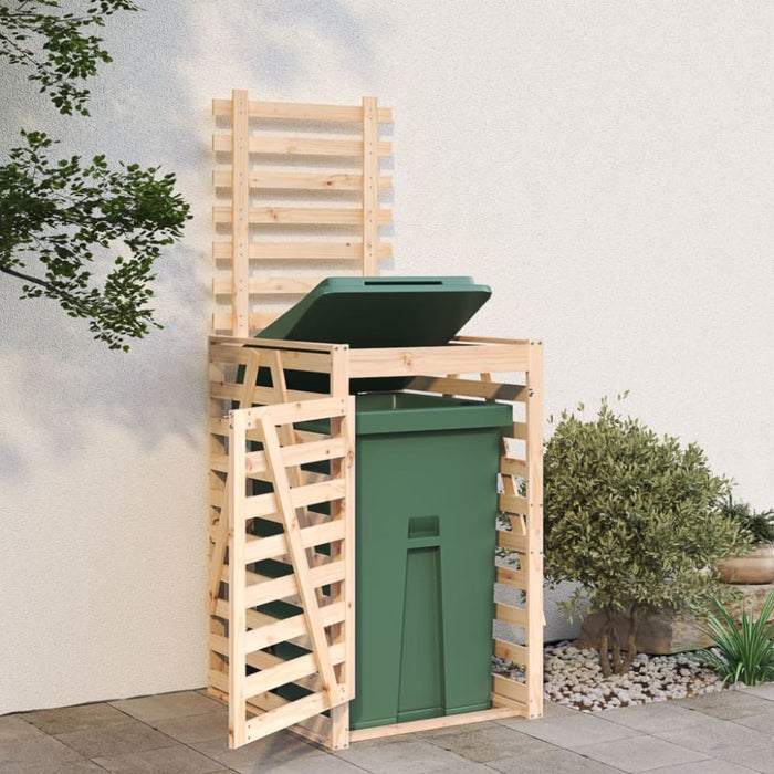 Wheelie Bin Storage 84x90x128.5 Cm Solid Wood Pine Nxpobb