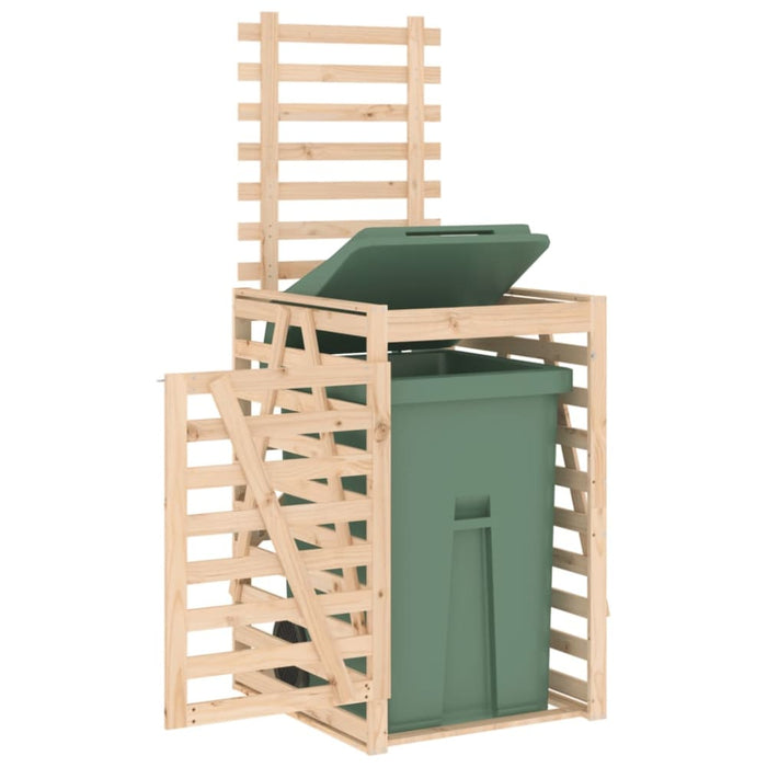 Wheelie Bin Storage 84x90x128.5 Cm Solid Wood Pine Nxpobb