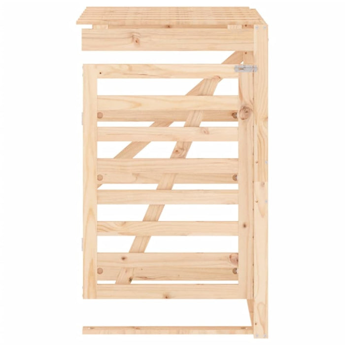 Wheelie Bin Storage Extension Solid Wood Pine Nxpobi