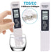 1pc White Digital Water Quality Tester Meter Range 9990