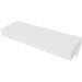 White Mdf Floating Wall Display Shelf 1 Drawer Book Dvd