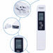 White Handheld Tds Digital Water Tester High Precision