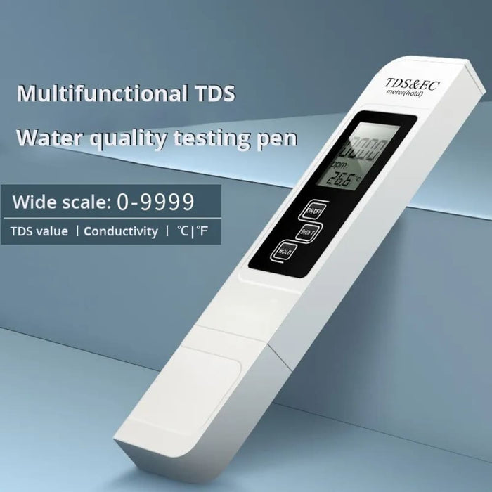 White Handheld Tds Digital Water Tester High Precision